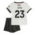 Manchester United Luke Shaw #23 Dětské Oblečení 3rd Dres 2024-25 Krátkým Rukávem (+ trenýrky)